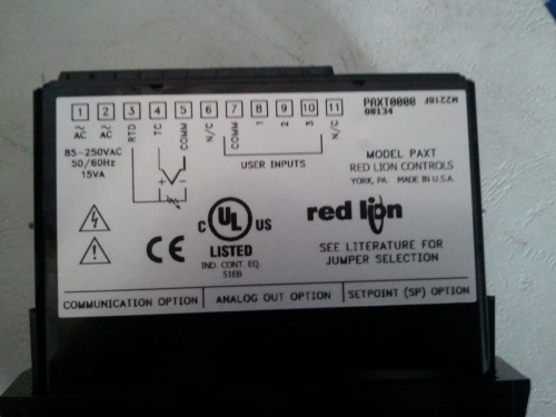 Приборная панель RED LION цифрового термометра (#1247004) фото 2